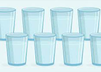 How many glasses of water should you drink a day?